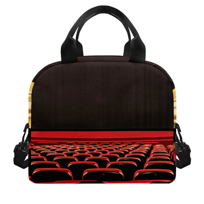Theatre Stage Print Insulated Lunch Bag