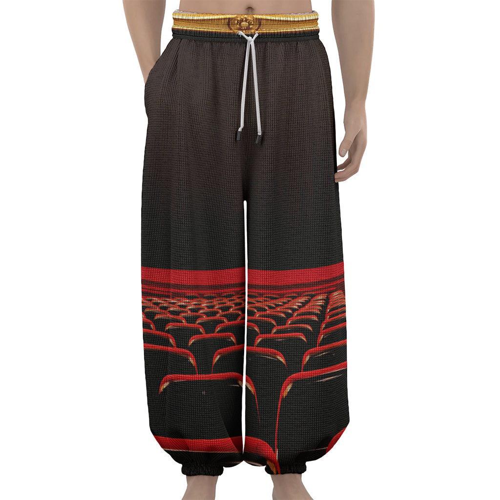 Theatre Stage Print Lantern Pants