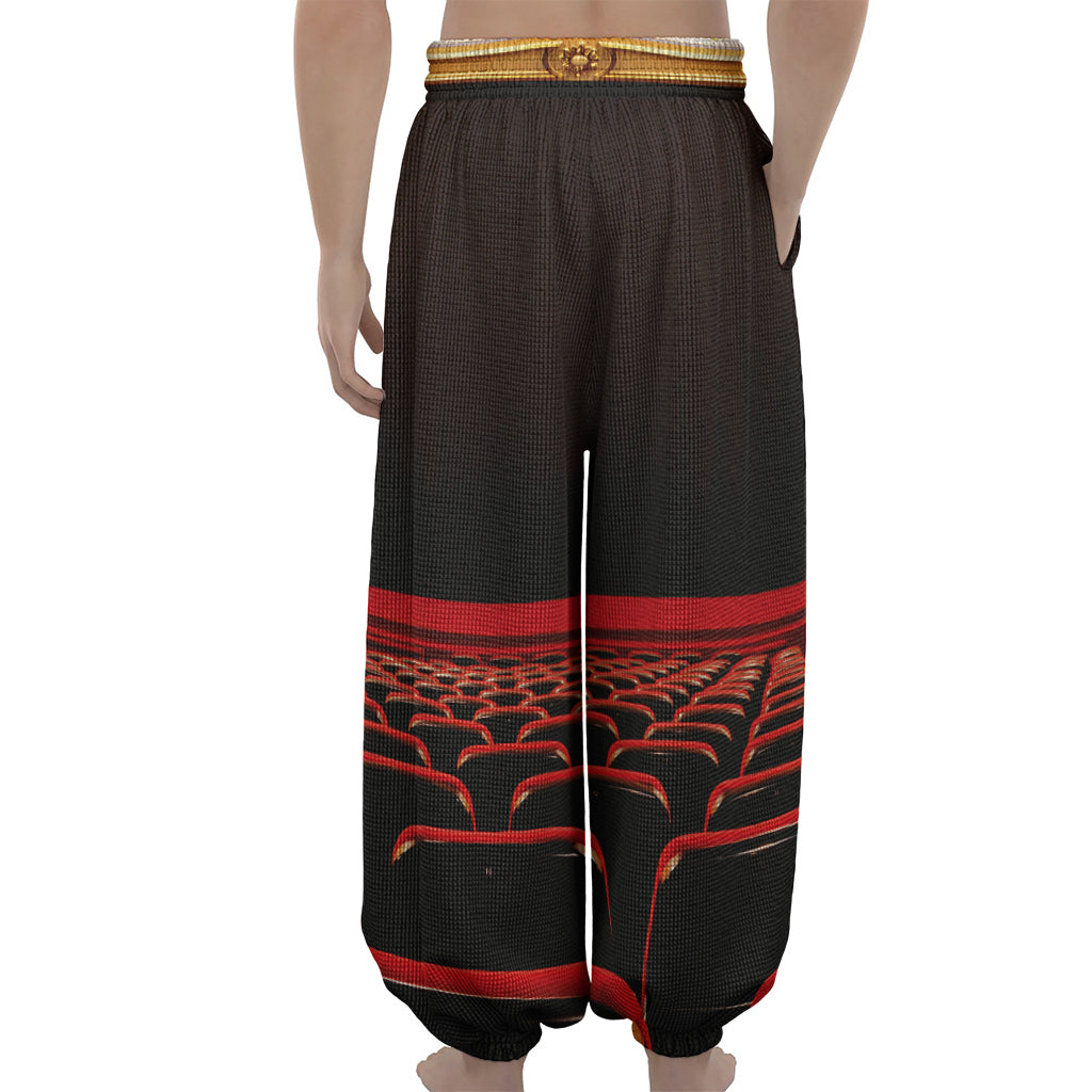 Theatre Stage Print Lantern Pants
