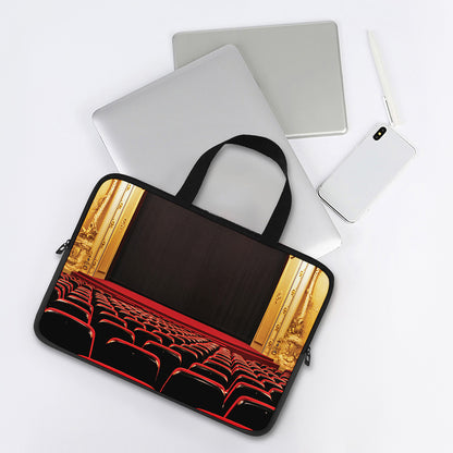 Theatre Stage Print Laptop Sleeve With Handle