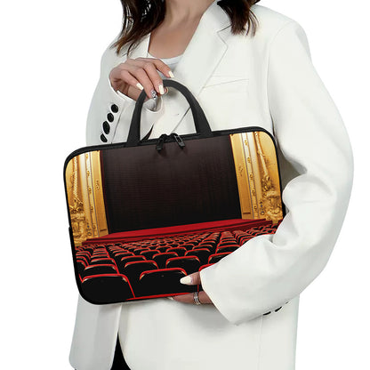 Theatre Stage Print Laptop Sleeve With Handle