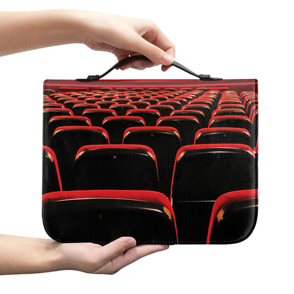 Theatre Stage Print Leather Bible Cover