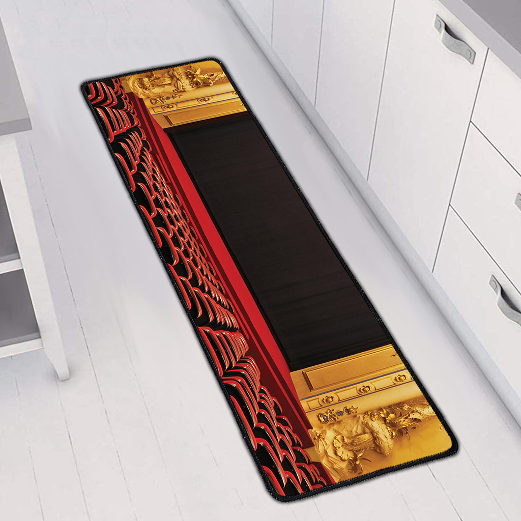 Theatre Stage Print Long Kitchen Mat