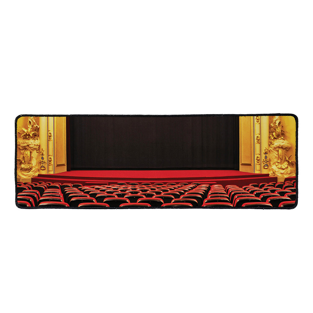 Theatre Stage Print Long Kitchen Mat