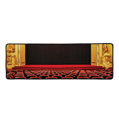 Theatre Stage Print Long Kitchen Mat