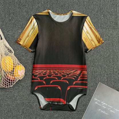 Theatre Stage Print Men's Bodysuit