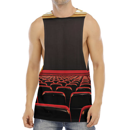 Theatre Stage Print Men's Muscle Tank Top