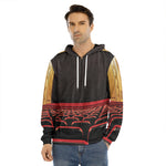Theatre Stage Print Men's Velvet Pullover Hoodie