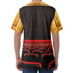 Theatre Stage Print Men's Velvet T-Shirt