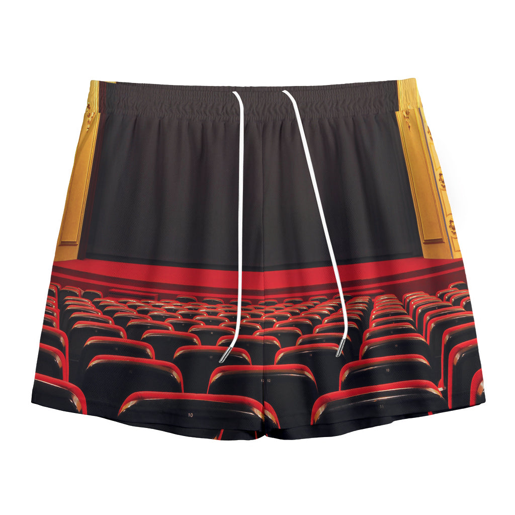 Theatre Stage Print Mesh Shorts