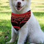 Theatre Stage Print Over The Collar Dog Bandana
