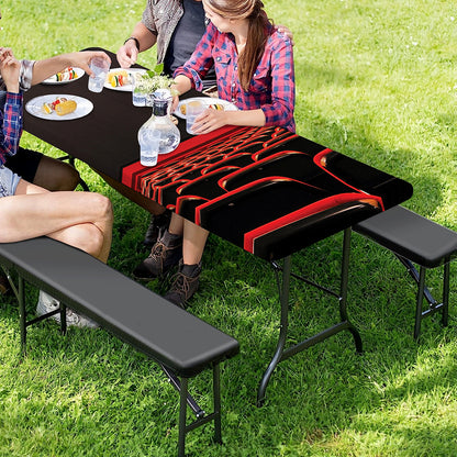 Theatre Stage Print Picnic Table Cover