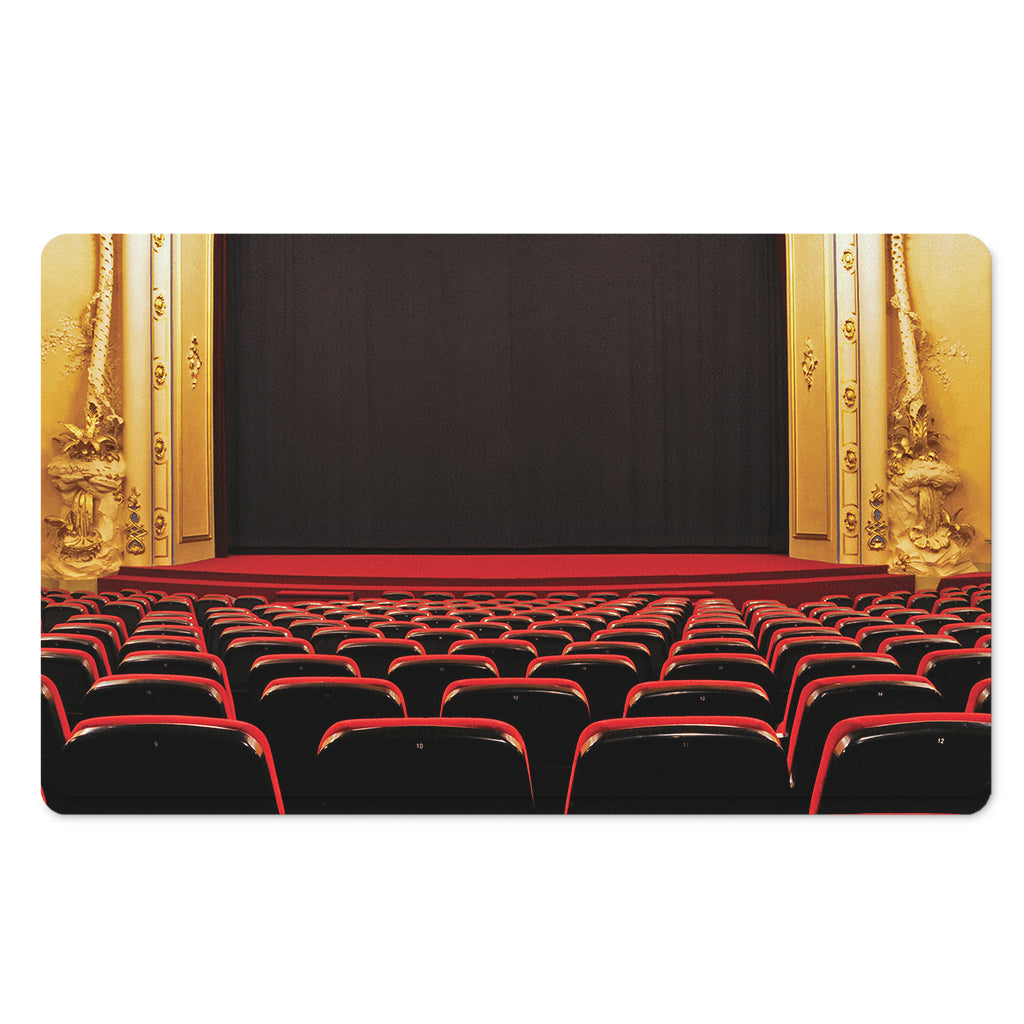Theatre Stage Print Polyester Doormat