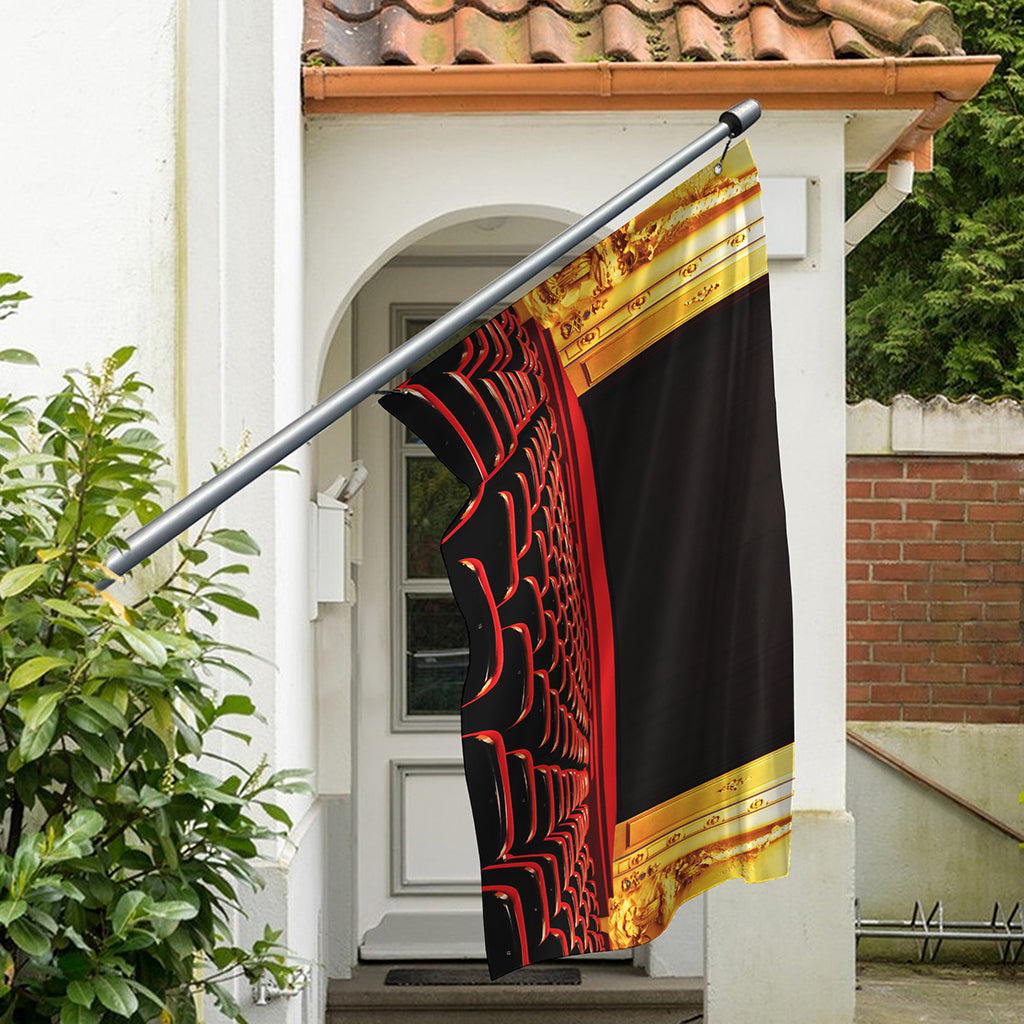 Theatre Stage Print Polyester Flag