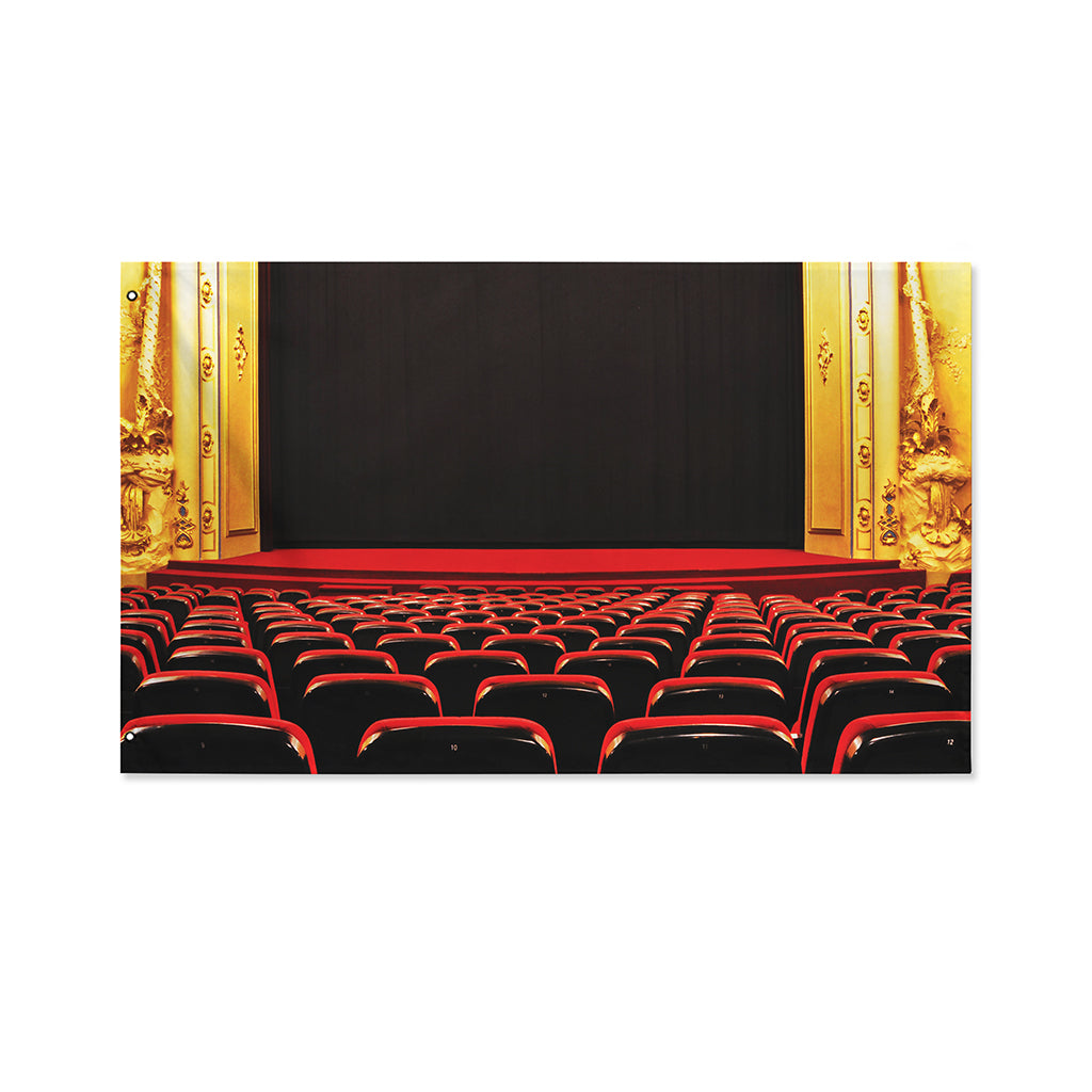 Theatre Stage Print Polyester Flag