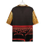 Theatre Stage Print Rayon Hawaiian Shirt