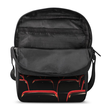 Theatre Stage Print Rectangular Crossbody Bag
