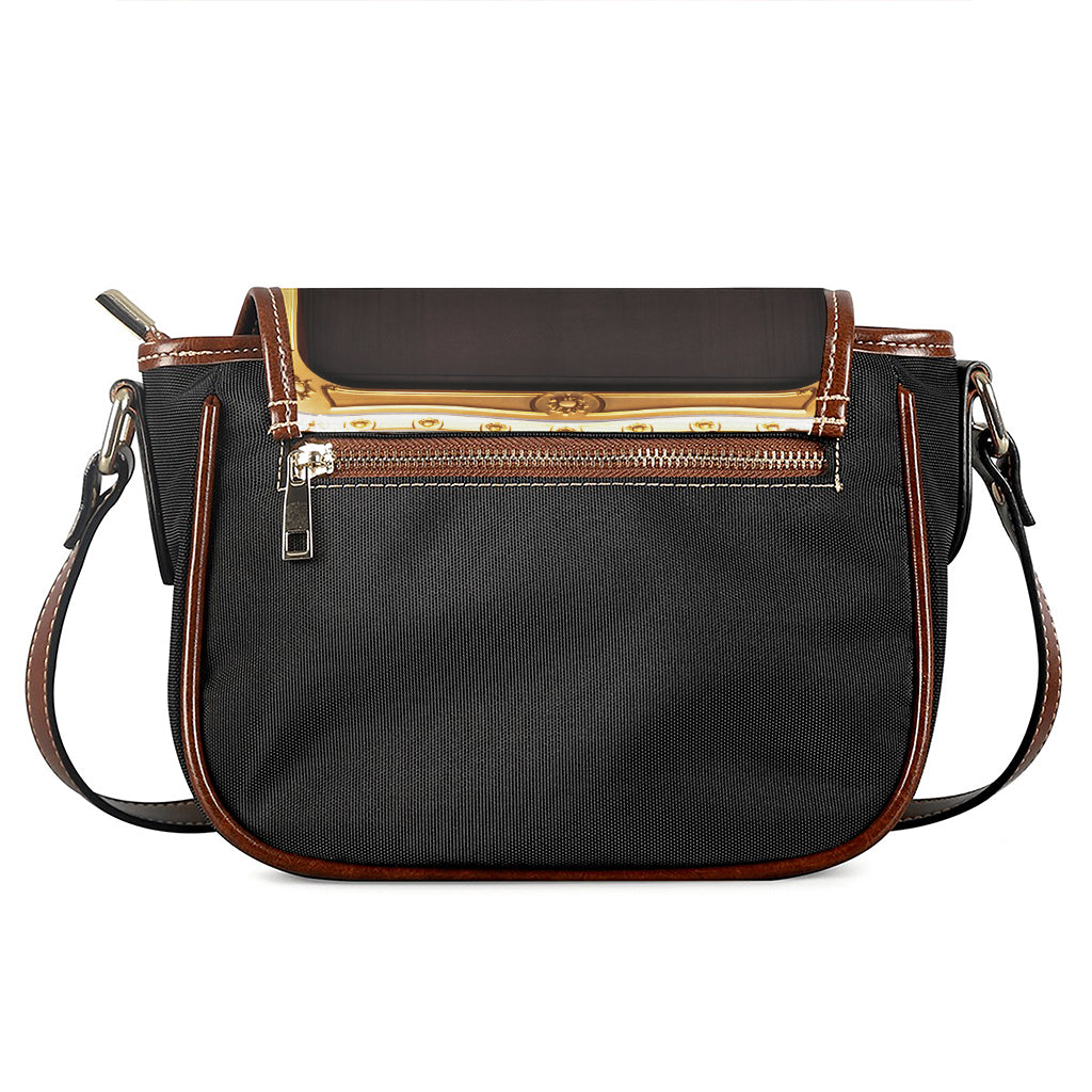 Theatre Stage Print Saddle Bag