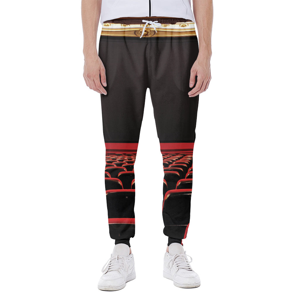 Theatre Stage Print Scuba Joggers
