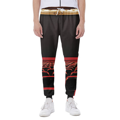 Theatre Stage Print Scuba Joggers