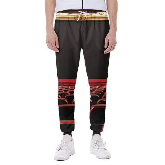 Theatre Stage Print Scuba Joggers