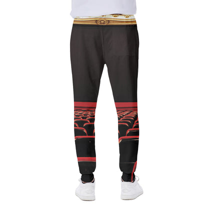 Theatre Stage Print Scuba Joggers
