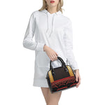 Theatre Stage Print Shoulder Handbag