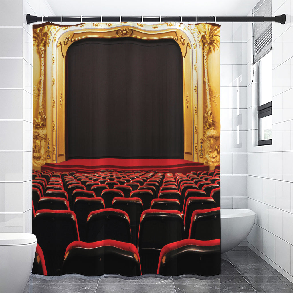 Theatre Stage Print Shower Curtain