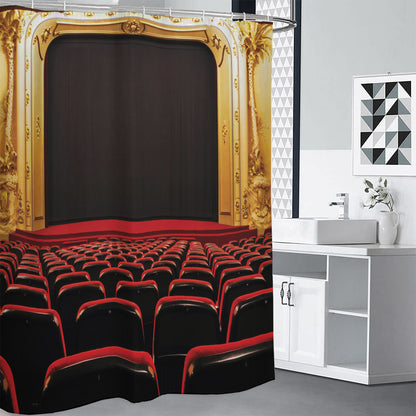 Theatre Stage Print Shower Curtain