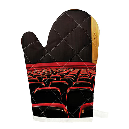 Theatre Stage Print Single Oven Mitt