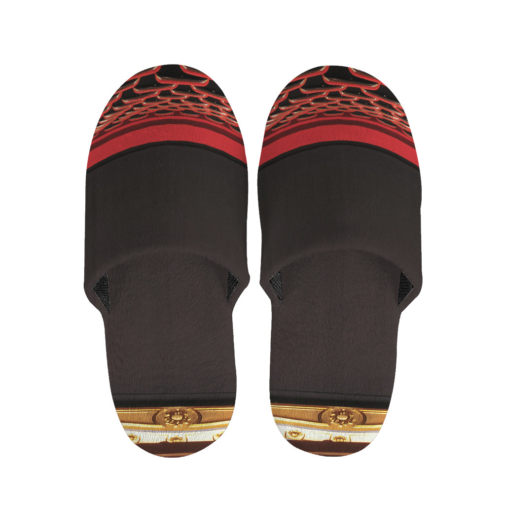 Theatre Stage Print Slippers