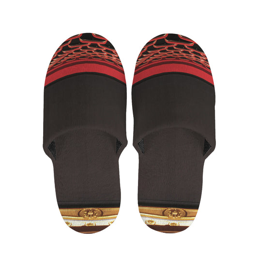 Theatre Stage Print Slippers