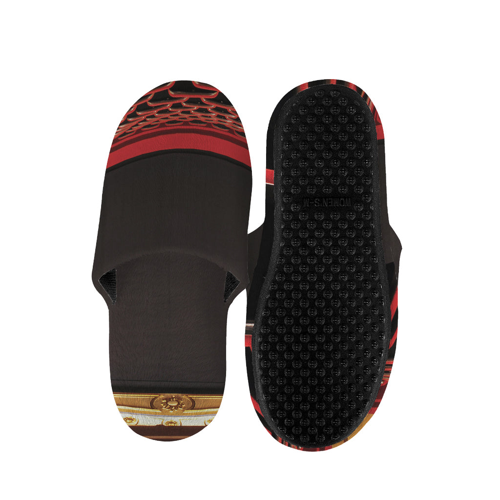 Theatre Stage Print Slippers