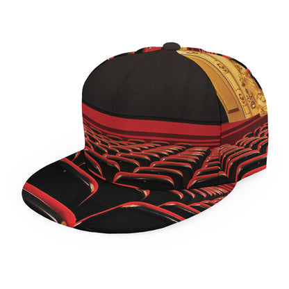 Theatre Stage Print Snapback Cap