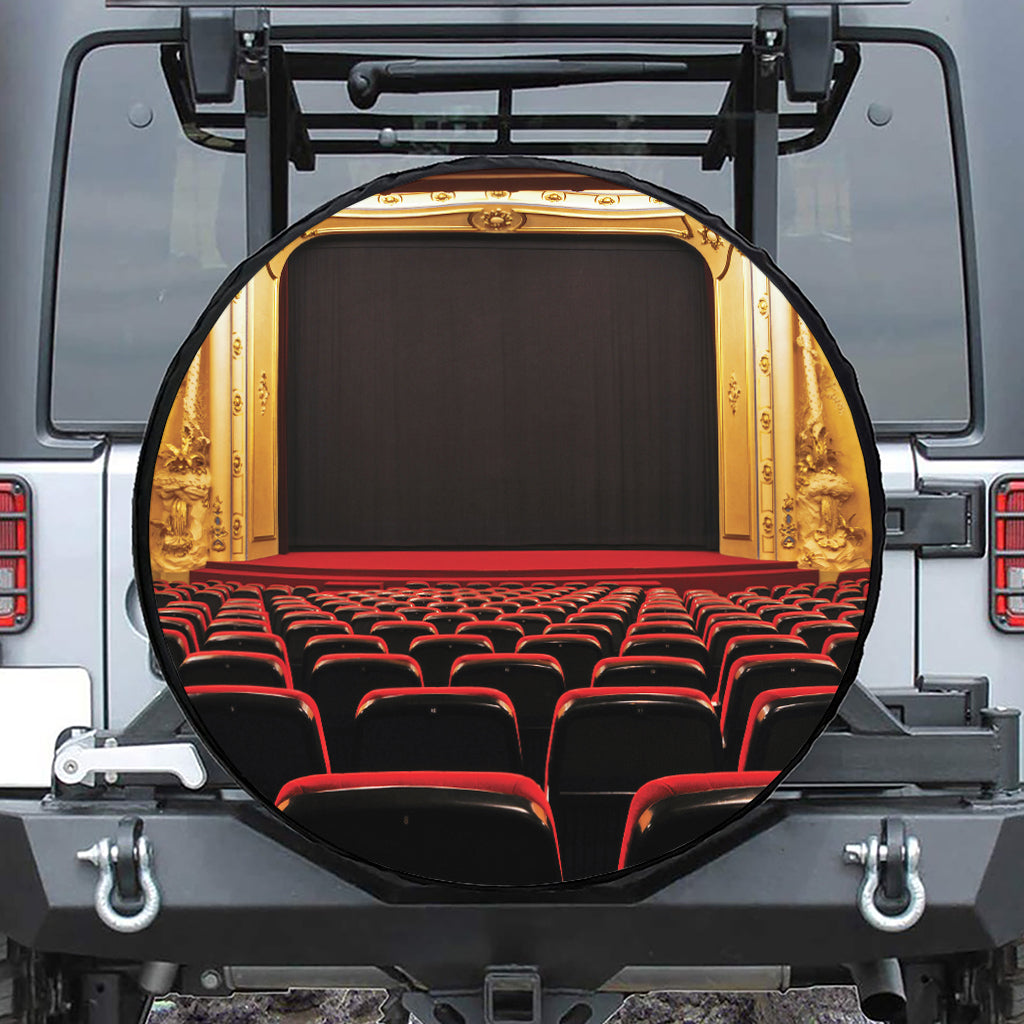 Theatre Stage Print Tire Cover