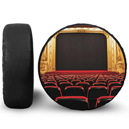Theatre Stage Print Tire Cover