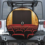 Theatre Stage Print Tire Cover With Camera Hole