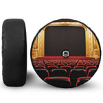 Theatre Stage Print Tire Cover With Camera Hole