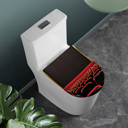 Theatre Stage Print Toilet Lid Cover