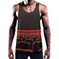 Theatre Stage Print Men's Workout Tank Top