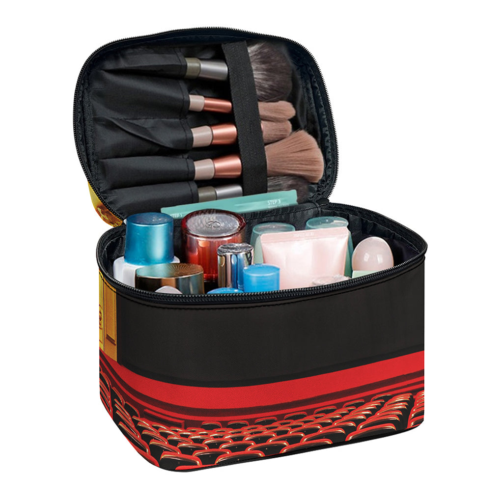 Theatre Stage Print Travel Makeup Bag