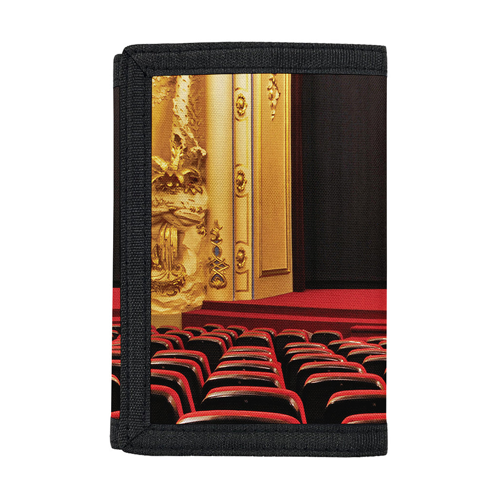 Theatre Stage Print Trifold Wallet