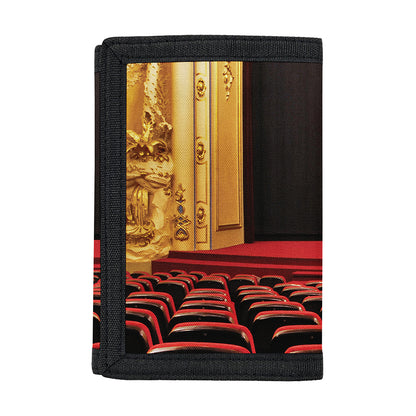 Theatre Stage Print Trifold Wallet