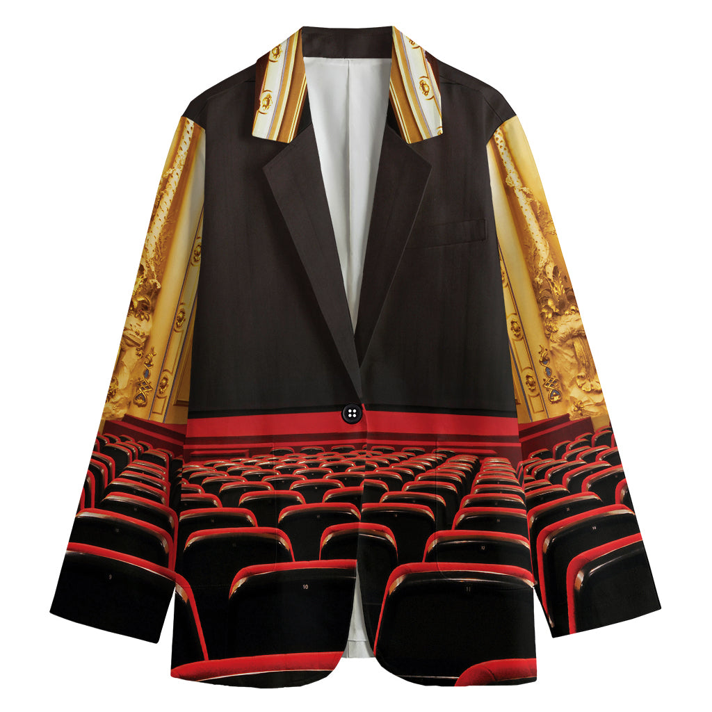 Theatre Stage Print Women's Blazer