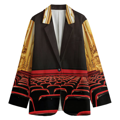 Theatre Stage Print Women's Blazer