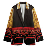 Theatre Stage Print Women's Cotton Blazer