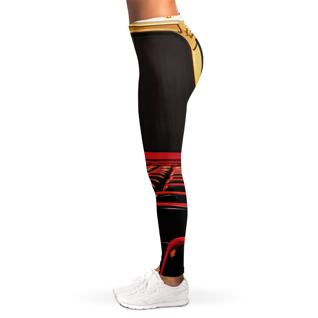Theatre Stage Print Women's Leggings