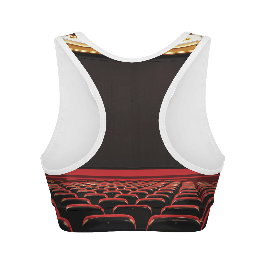 Theatre Stage Print Women's Sports Bra