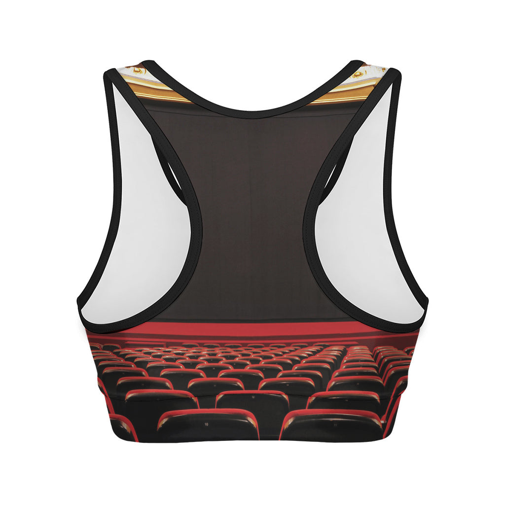 Theatre Stage Print Women's Sports Bra