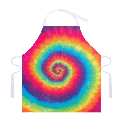 Tie Dye Print Adjustable Apron
